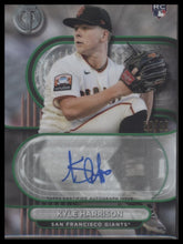 2024 Topps Tribute Tribute Autographs Green /99 Kyle Harrison Auto #TA-KH