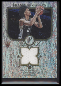 2025-26 Topps Franchise Fabrics Holo Foil Dylan Harper #FF-DH