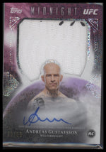 2026 Topps Midnight UFC Rookie Relic Autographs Twilight Andreas Gustafsson #/99