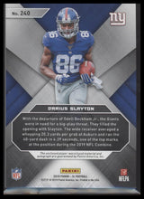 2019 Panini XR Darius Slayton Rookie #/199 Auto #240