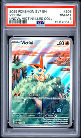 2025 Pokemon Svp En-Sv Black Star P Unova Victini Illus Coll Victini 8 PSA #208