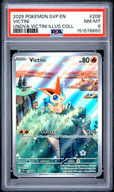 2025 Pokemon Svp En-Sv Black Star P Unova Victini Illus Coll Victini 8 PSA #208