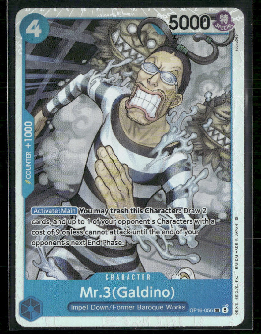 The Time of Battle Mr.3(Galdino) (056) #OP16-056