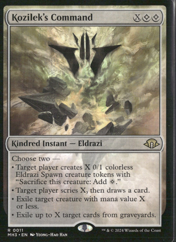 Modern Horizons 3 Kozilek's Command #11