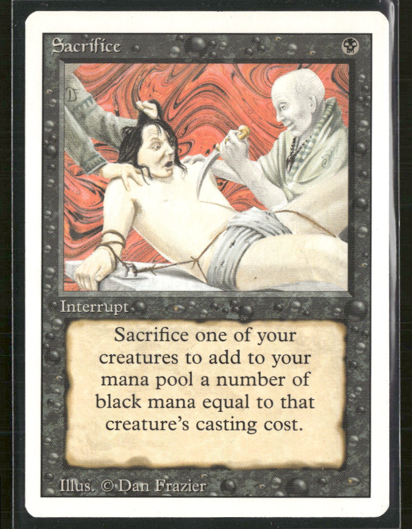 Revised Edition Sacrifice #
