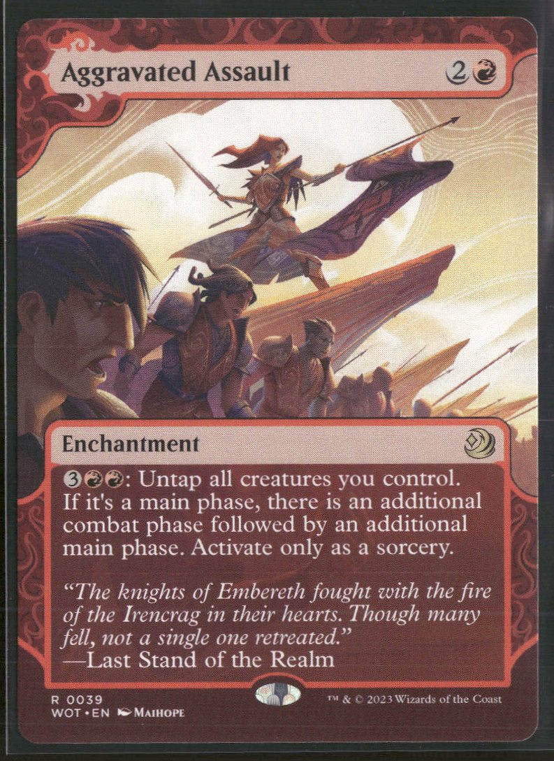 Wilds of Eldraine: Enchanting Tales Aggravated Assault #39