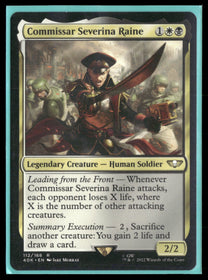 Universes Beyond: Warhammer 40,000 Commissar Severina Raine #112