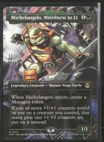 Teenage Mutant Ninja Turtles Michelangelo, Weirdness to 11 (Borderless) #214