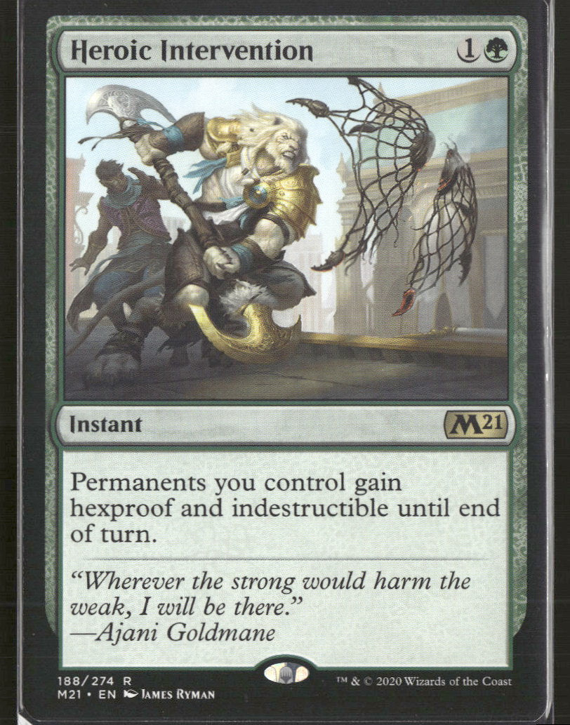 Core Set 2021 Heroic Intervention #188