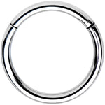 14G 1/2 Solid G23 Implant Grade Titanium Hinged Segment Ring
