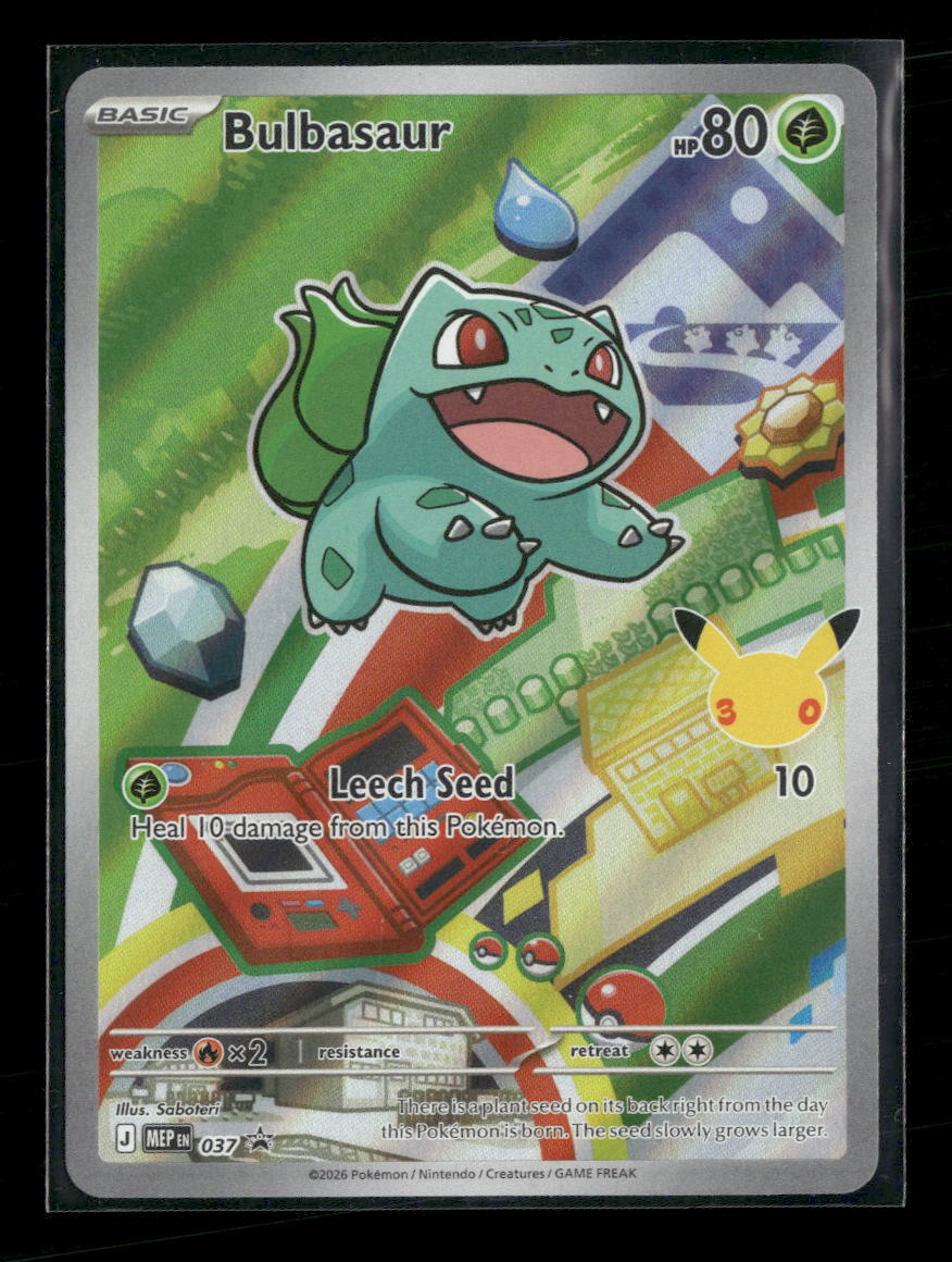 ME: Mega Evolution Promo Bulbasaur #037