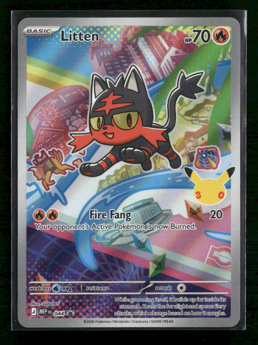 ME: Mega Evolution Promo Litten #044