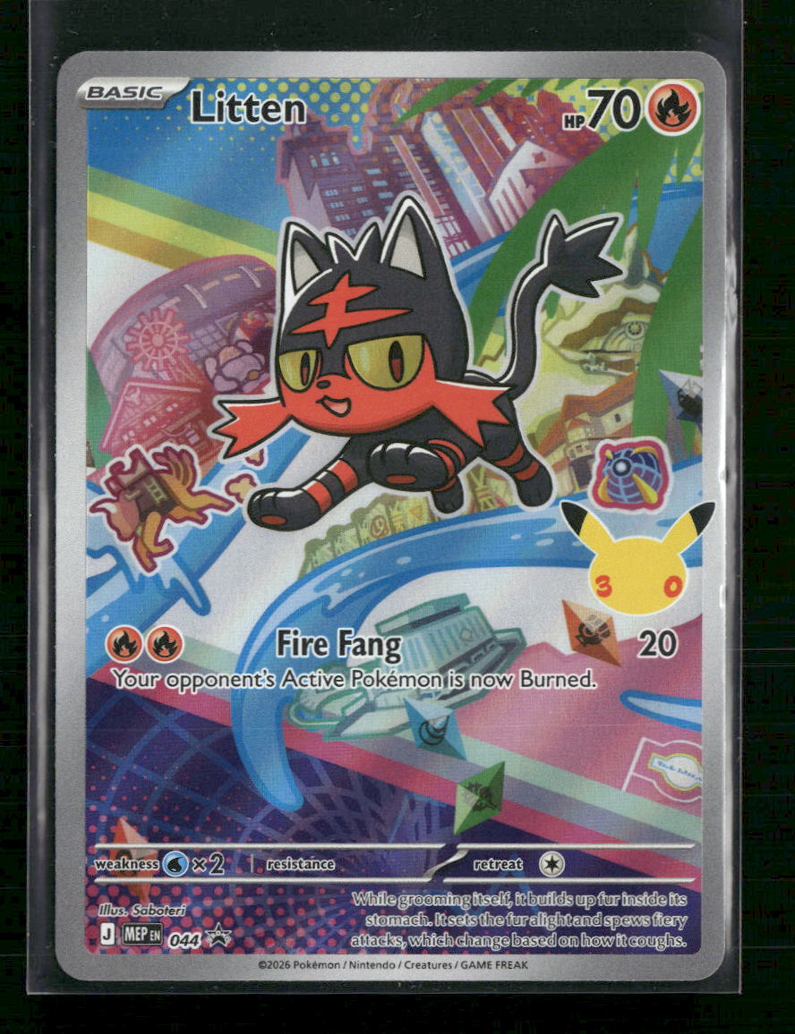 ME: Mega Evolution Promo Litten #044