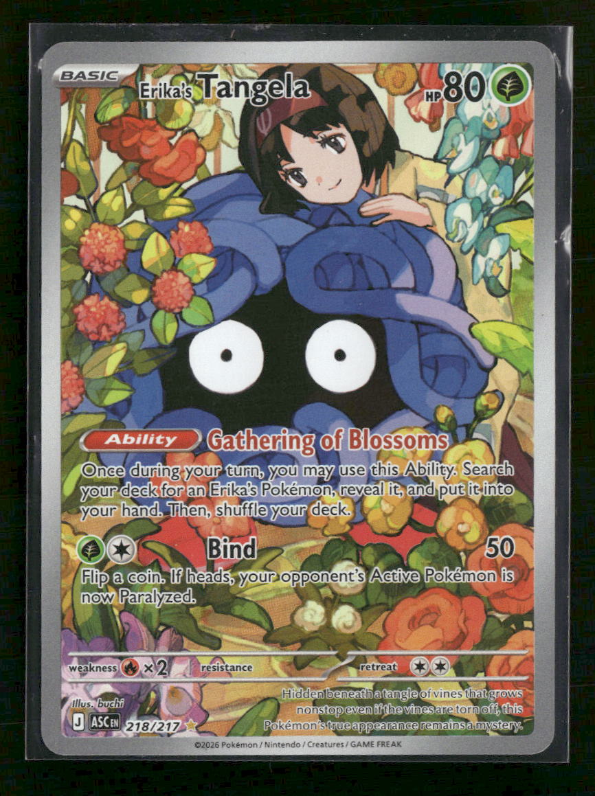 ME: Ascended Heroes Erika's Tangela #218/217