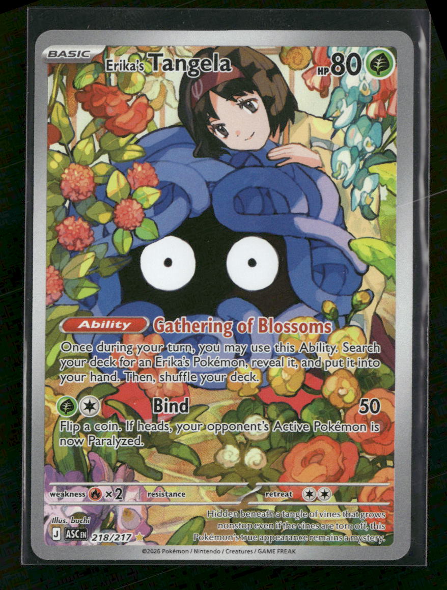 ME: Ascended Heroes Erika's Tangela #218/217