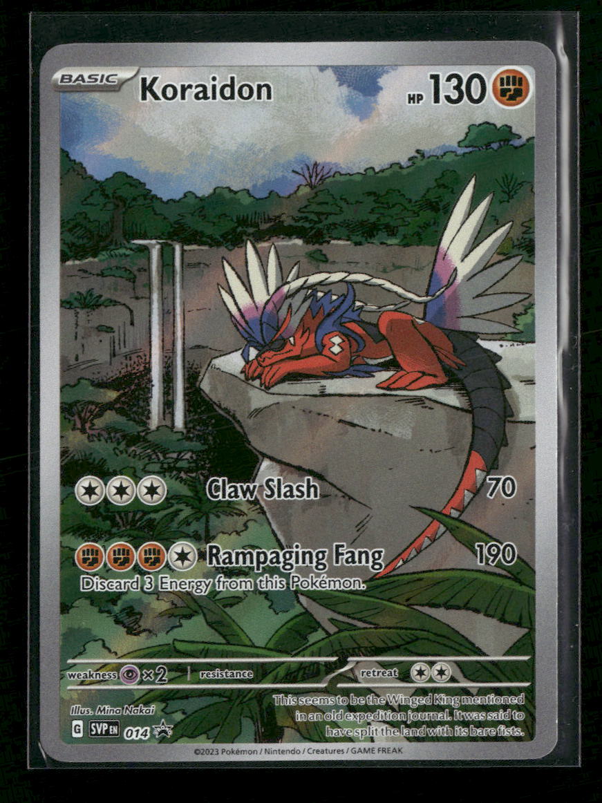 SV: Scarlet & Violet Promo Cards Koraidon #014