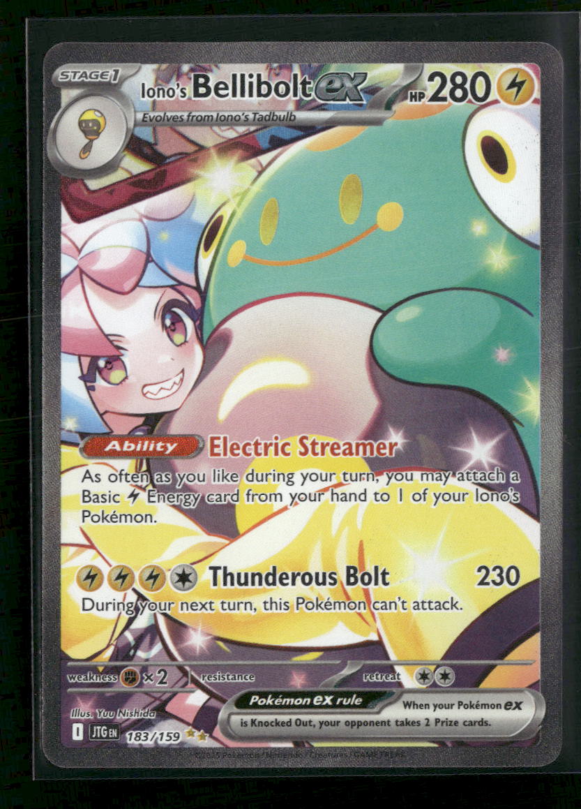 SV09: Journey Together Iono's Bellibolt ex #183/159