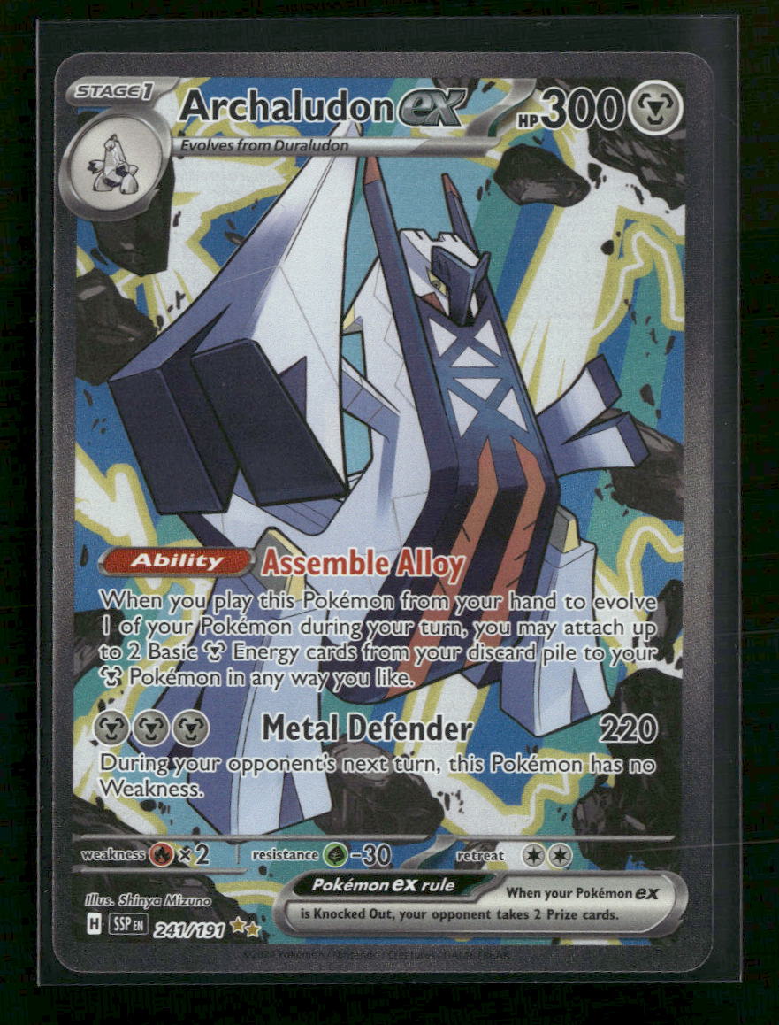 SV08: Surging Sparks Archaludon ex #241/191