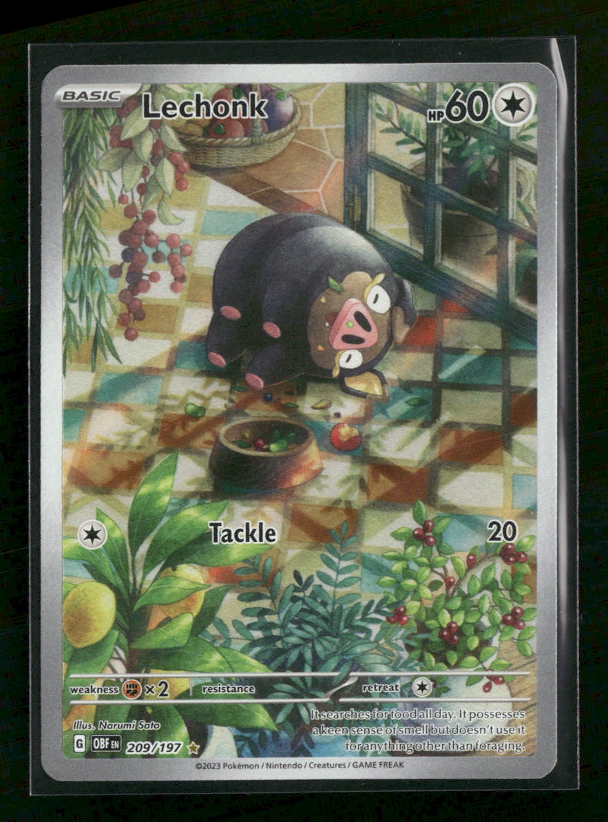 SV03: Obsidian Flames Lechonk #209/197
