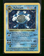 Base Set (Shadowless) Poliwrath #013/102