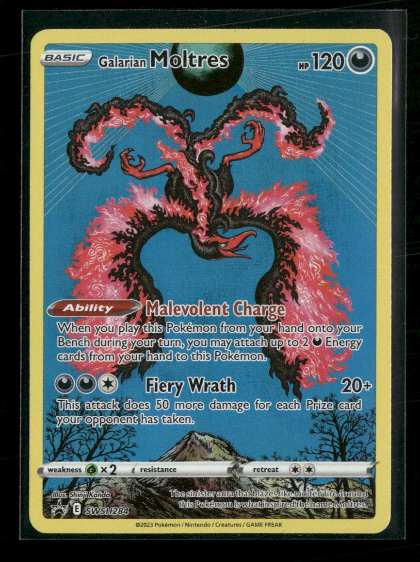 SWSH: Sword & Shield Promo Cards Galarian Moltres #SWSH284