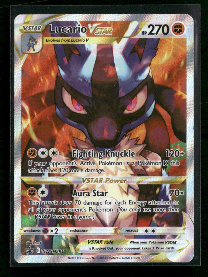 SWSH: Sword & Shield Promo Cards Lucario VSTAR #SWSH291