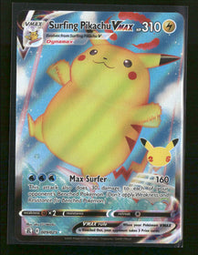 Celebrations Surfing Pikachu VMAX #009/025