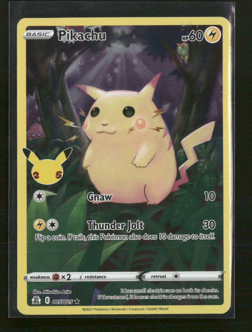 Celebrations Pikachu #005/025