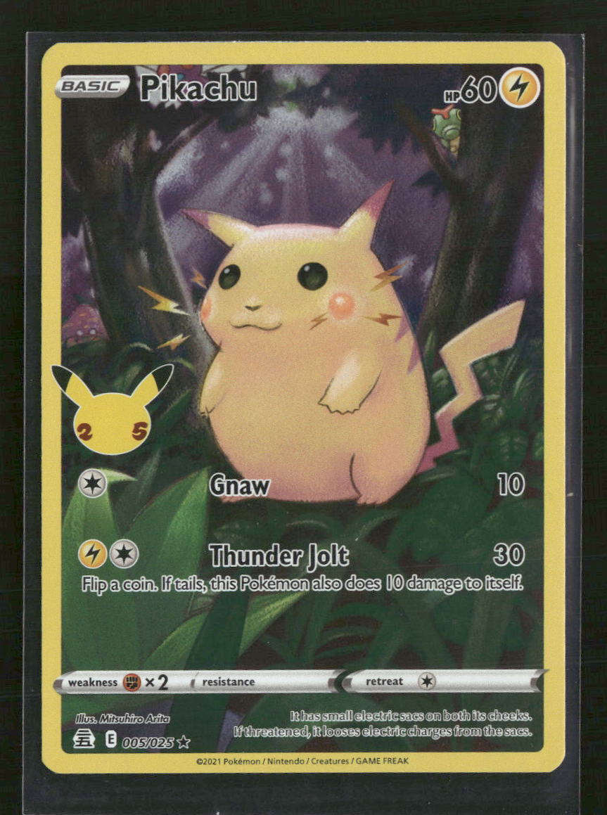 Celebrations Pikachu #005/025
