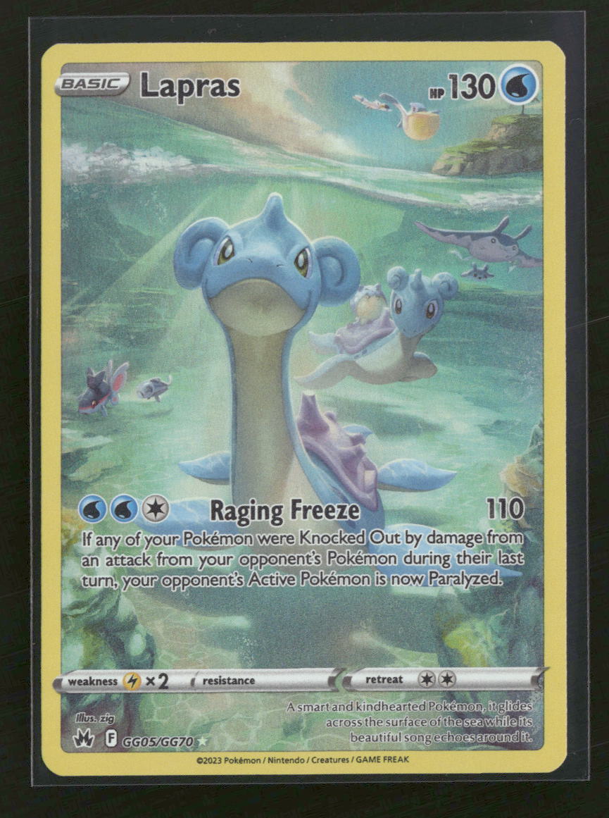 SWSH: Crown Zenith: Galarian Gallery Lapras #GG05/GG70