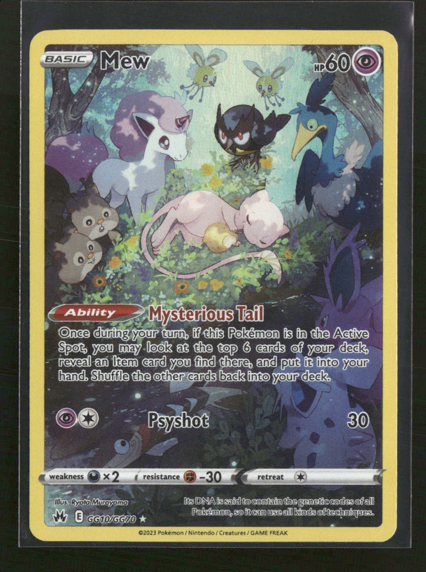 SWSH: Crown Zenith: Galarian Gallery Mew #GG10/GG70