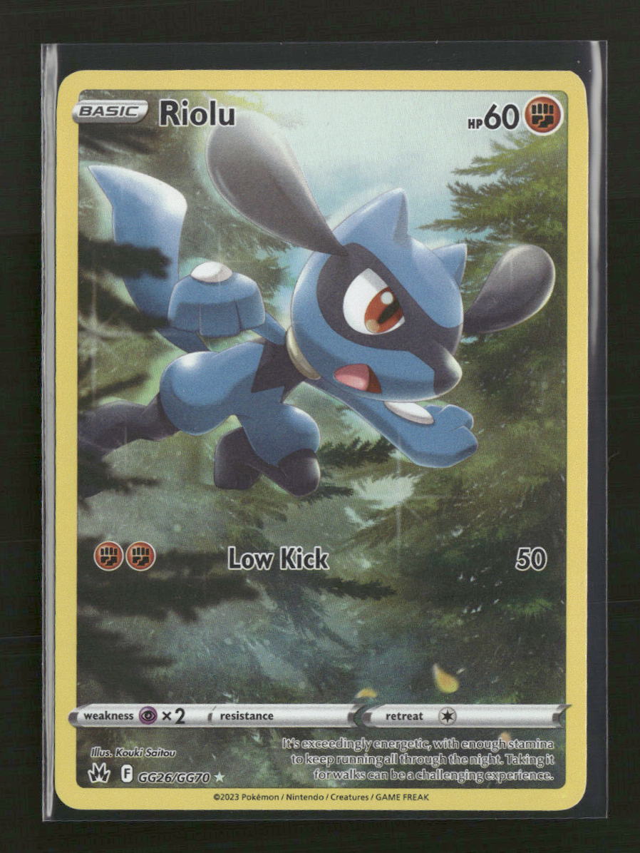 SWSH: Crown Zenith: Galarian Gallery Riolu #GG26/GG70