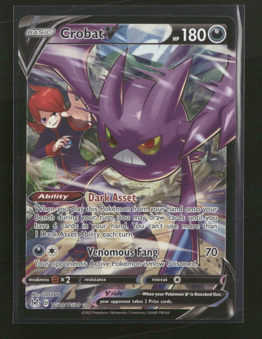 SWSH11: Lost Origin Trainer Gallery Crobat V #TG20/TG30