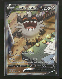 SWSH11: Lost Origin Galarian Perrserker V (Alternate Full Art) #184/196