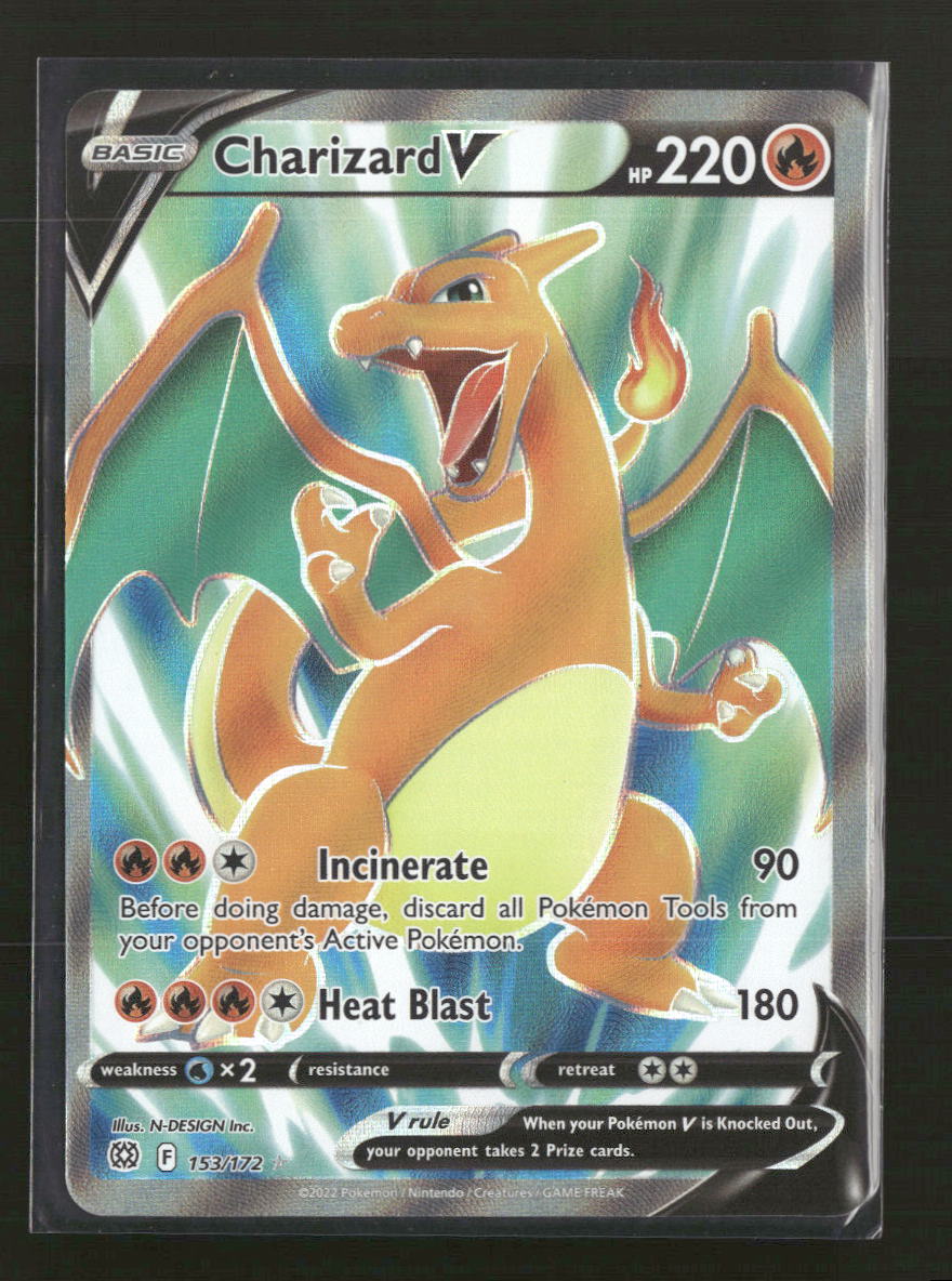 SWSH09: Brilliant Stars Charizard V (Full Art) #153/172