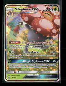 SM - Cosmic Eclipse Vileplume GX #4/236