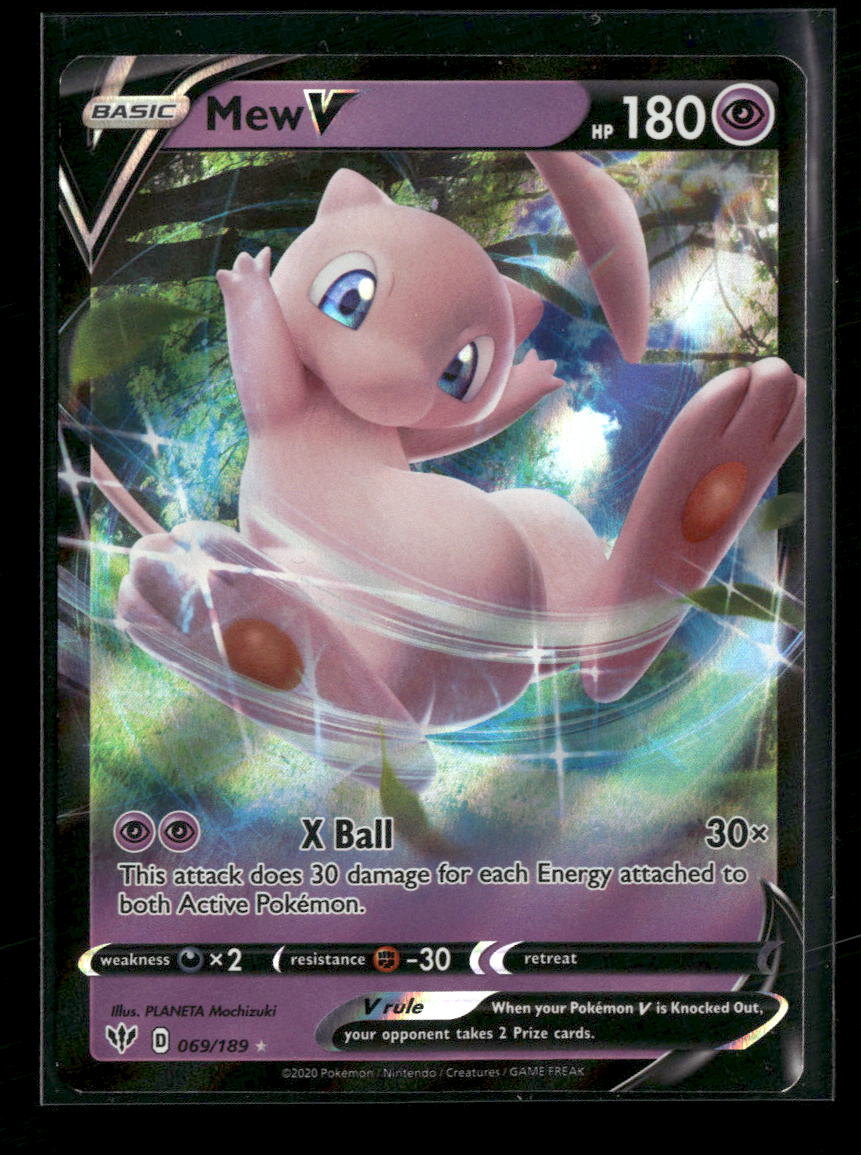 SWSH03: Darkness Ablaze Mew V #069/189