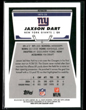 2025 Topps Chrome 1975 Topps Refractor Jaxson Dart #1975-25