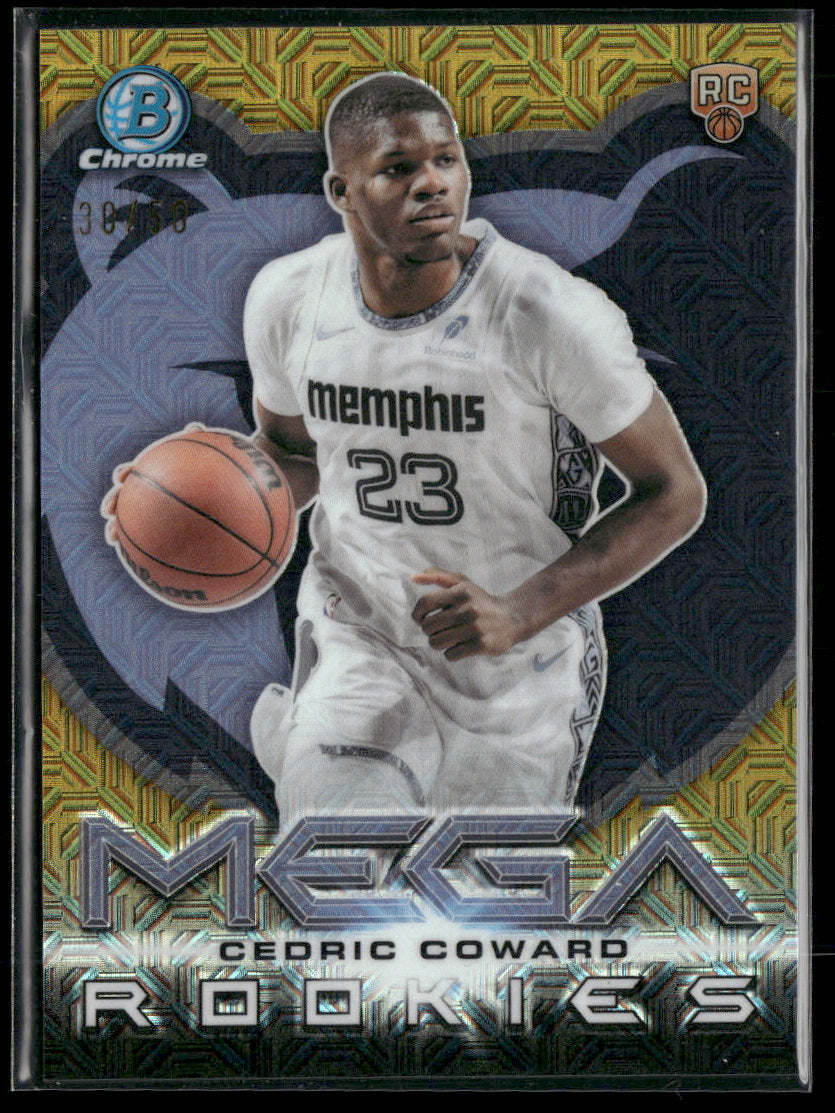 2025-26 Bowman Mega Prospects Gold Mojo Cedric Coward #/50 #MR-11