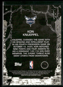 2025-26 Topps Chrome Cactus Jack Kon Knueppel #64