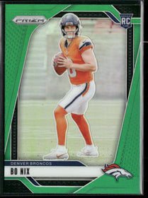 2024 Panini Prizm Green Bo Nix Rookie #309