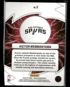 2023-24 Panini Mosaic Thunder Road Victor Wembanyama #8