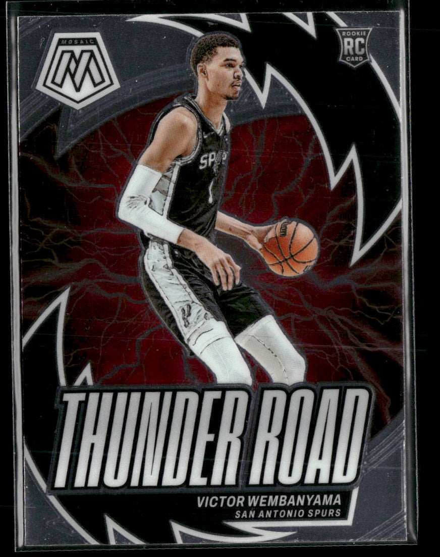 2023-24 Panini Mosaic Thunder Road Victor Wembanyama #8