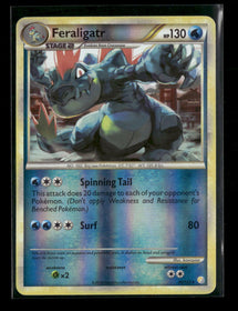 HeartGold SoulSilver Feraligatr Reverse Holo #20/123
