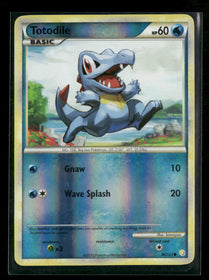 HeartGold SoulSilver Totodile Reverse Holo #86/123