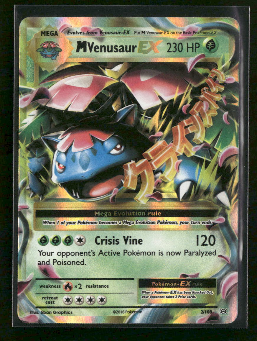 XY - Evolutions M Venusaur EX #2/108