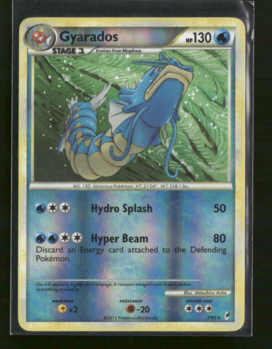 Call of Legends Gyarados Reverse Holo #7/95