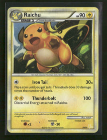 HGSS Trainer Kit: Gyarados & Raichu Raichu (#30 Holo) #30/30