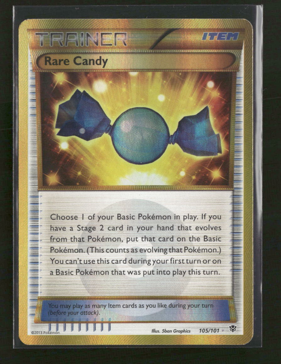 Plasma Blast Rare Candy (105 Secret Rare) #105/101