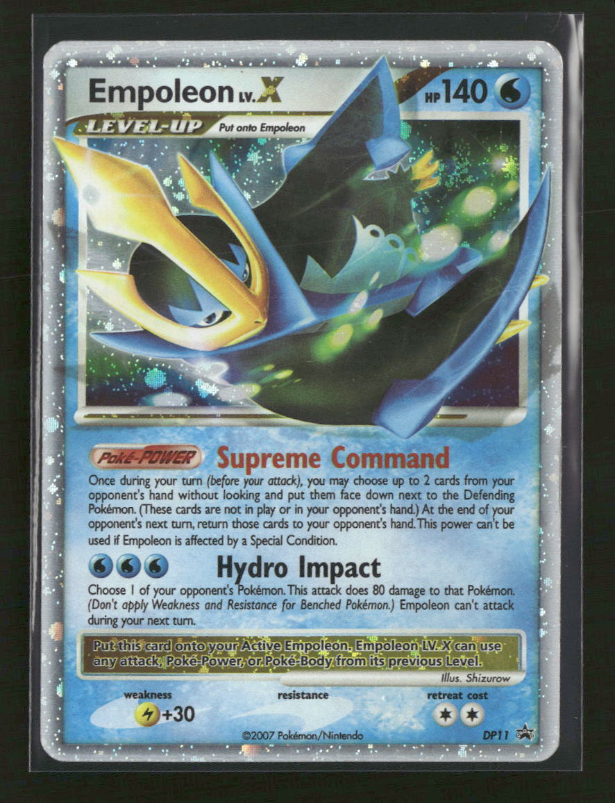 Diamond and Pearl Promos Empoleon LV.X #DP11